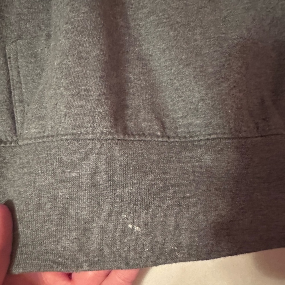 Zumiez Galaxy Cat Hoodie — Gray Space Cat Cozy Fleece Sweatshirt (Medium) - Picture 4 of 8